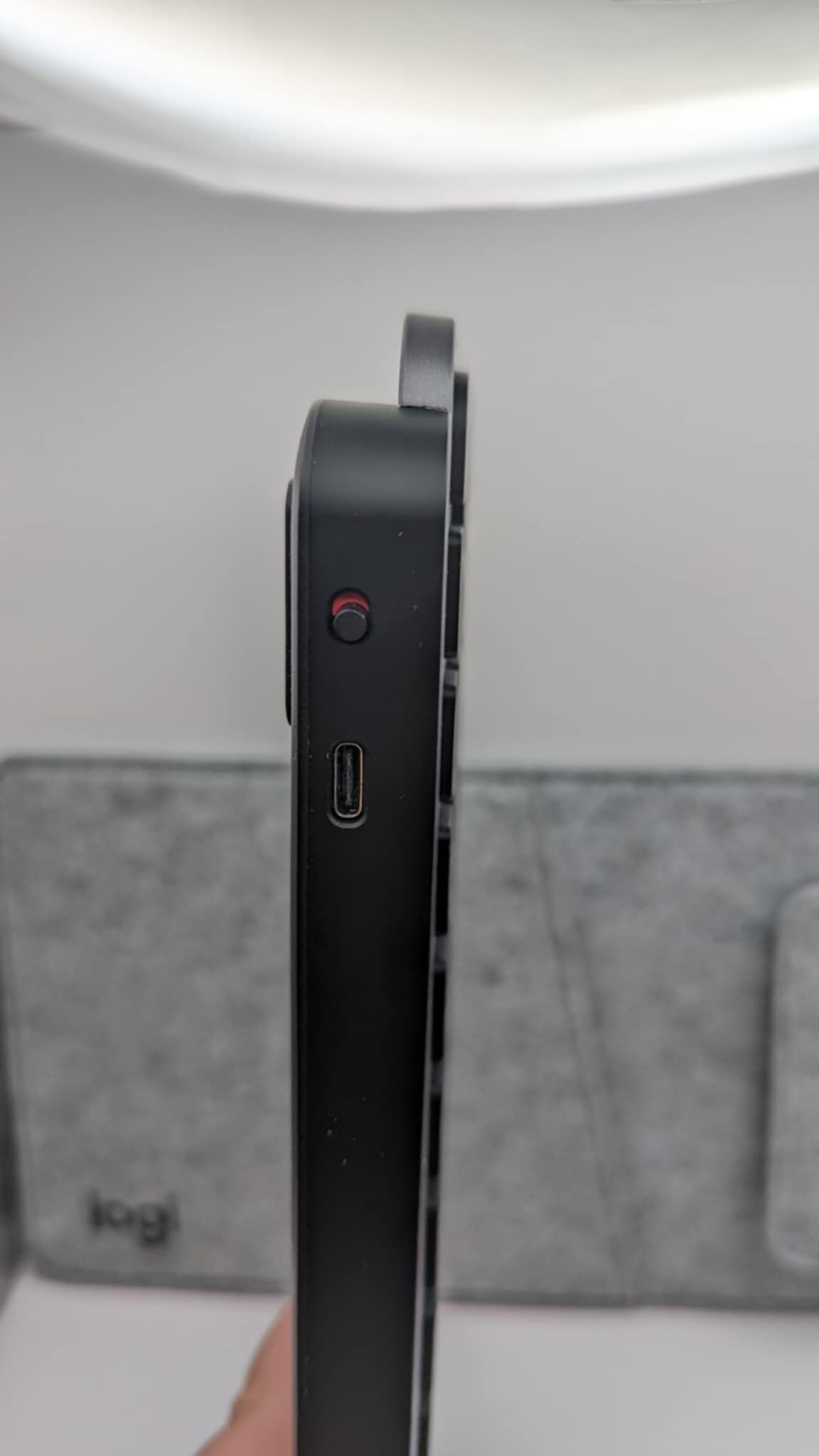 Logitech MX Keys Mini Wireless - Graphite, W/ Case&Wire