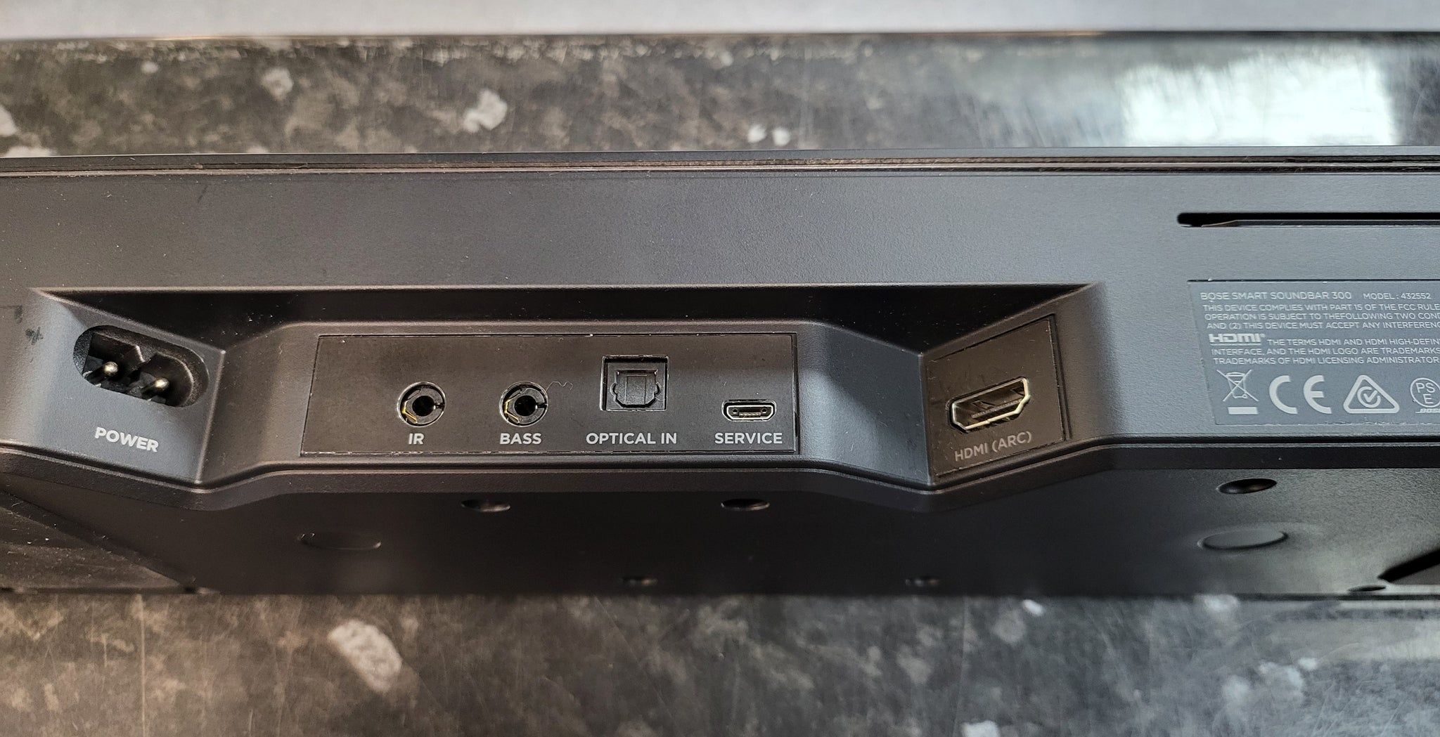 Bose Smart Soundbar 300 Black