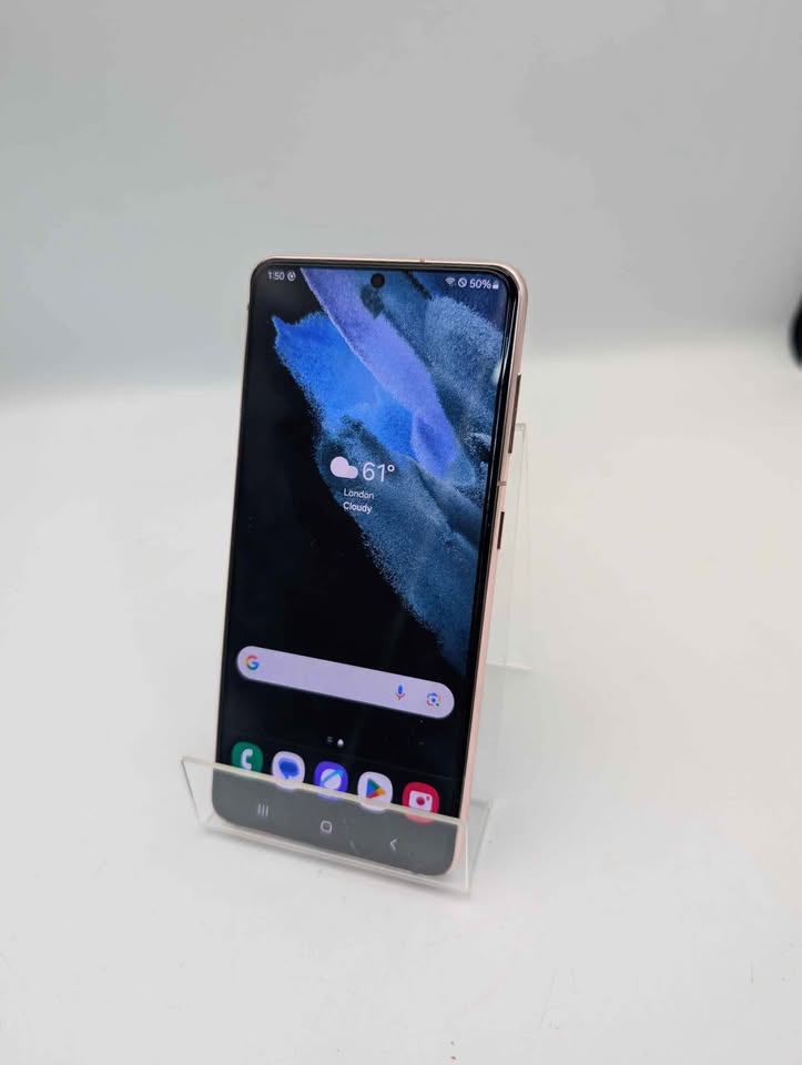 Samsung Galaxy S21 Mobile Phone - 128GB - Violet - Open Unlocked - Unboxed