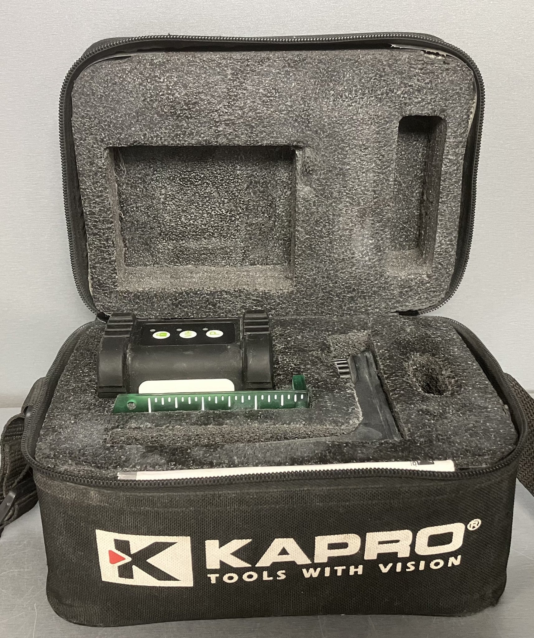 Kapro 870g VHX Prolaser VIP Green Laser & Carry Case