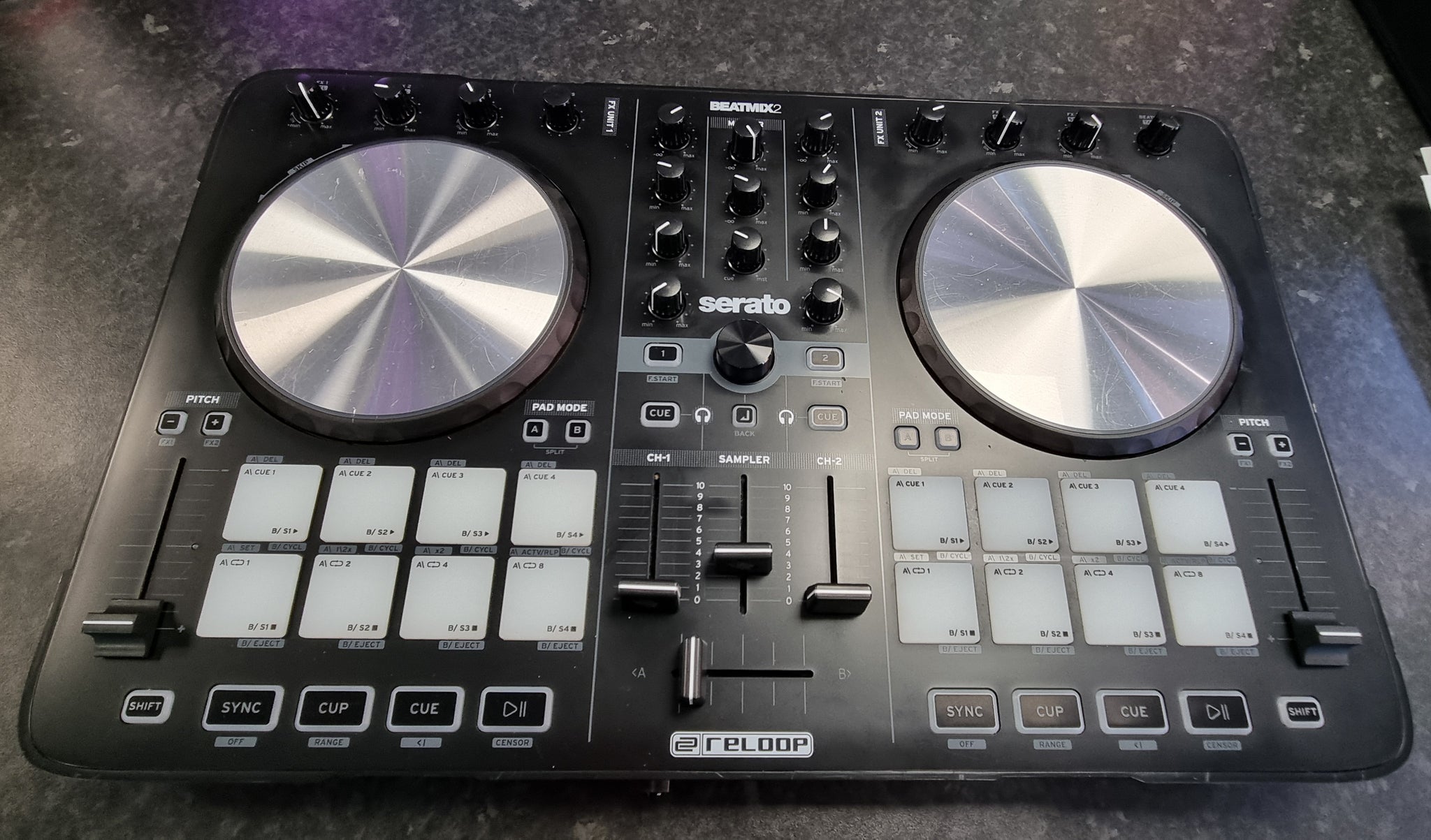 Serato beatmix 2 reloop dj controller