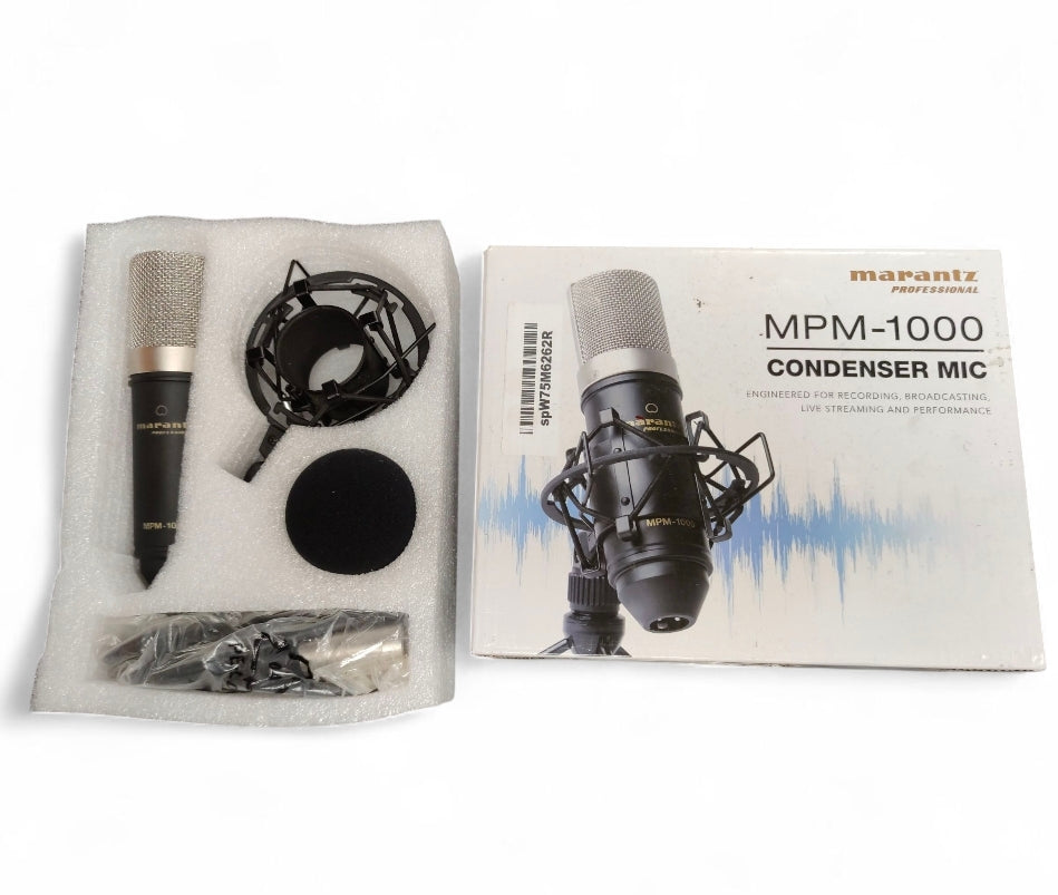 Marantz Professional MPM-1000 - Studio Recording Condenser XLR Microphone**Boxed**