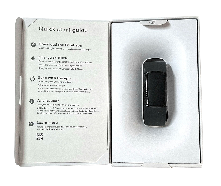 Fitbit Charge 6 Fitness Tracker - Obsidian