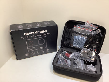 Apexcam M90 Pro EIS Action Camera 4K 20MP Wifi For Sports 170°Wide-Angle 40m.