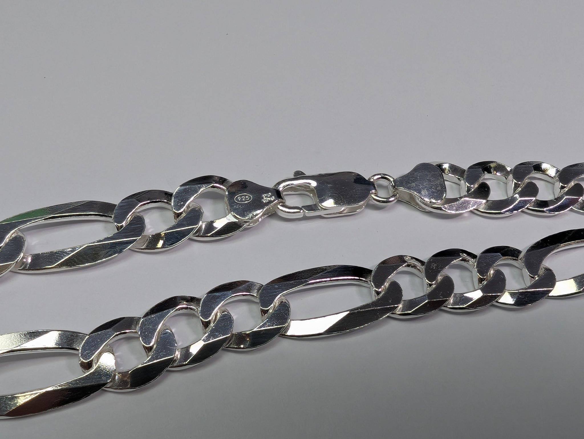 Brand New Silver 925 Figaro Chain