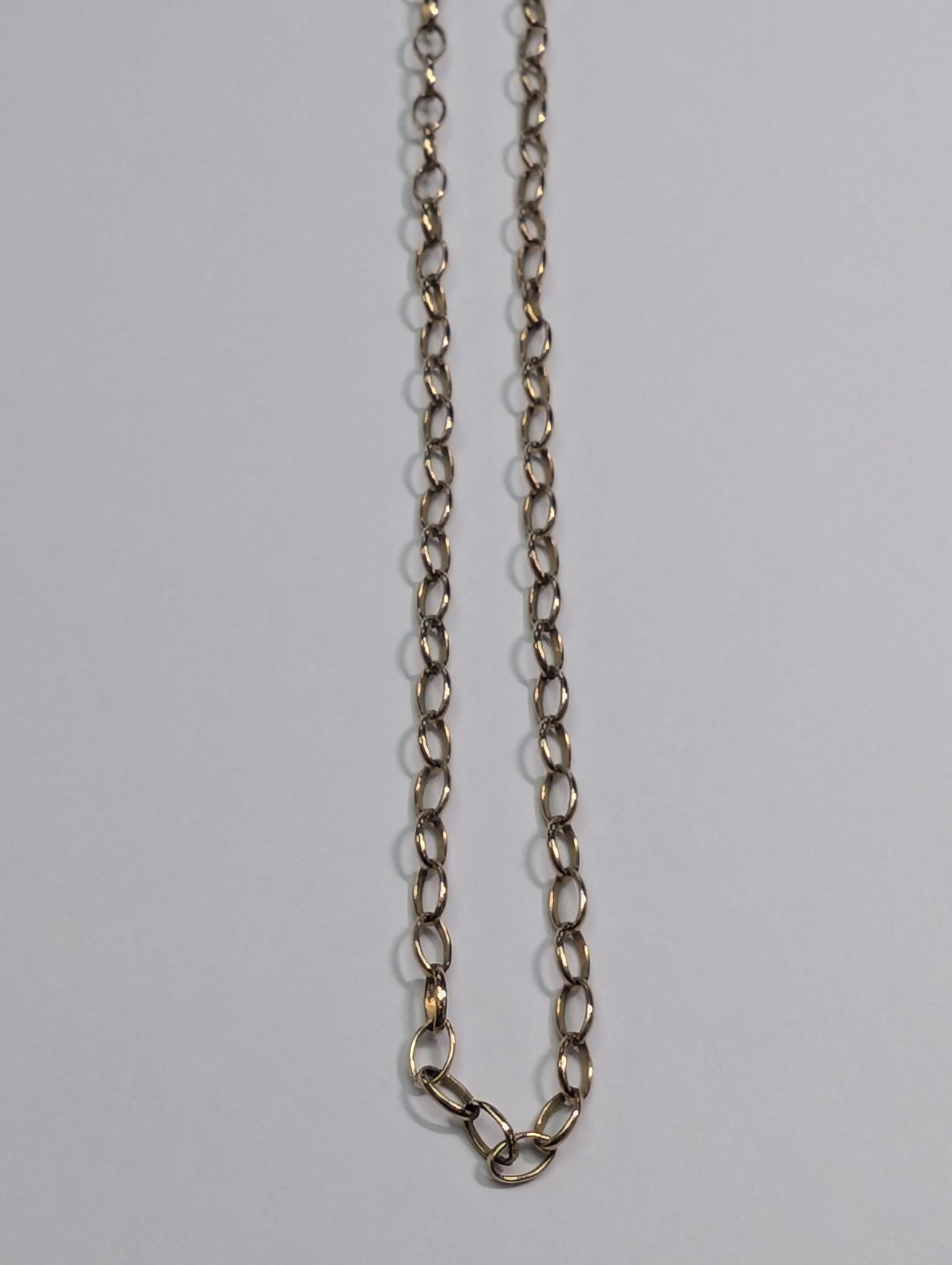 9ct Gold 18" Hoop Chain