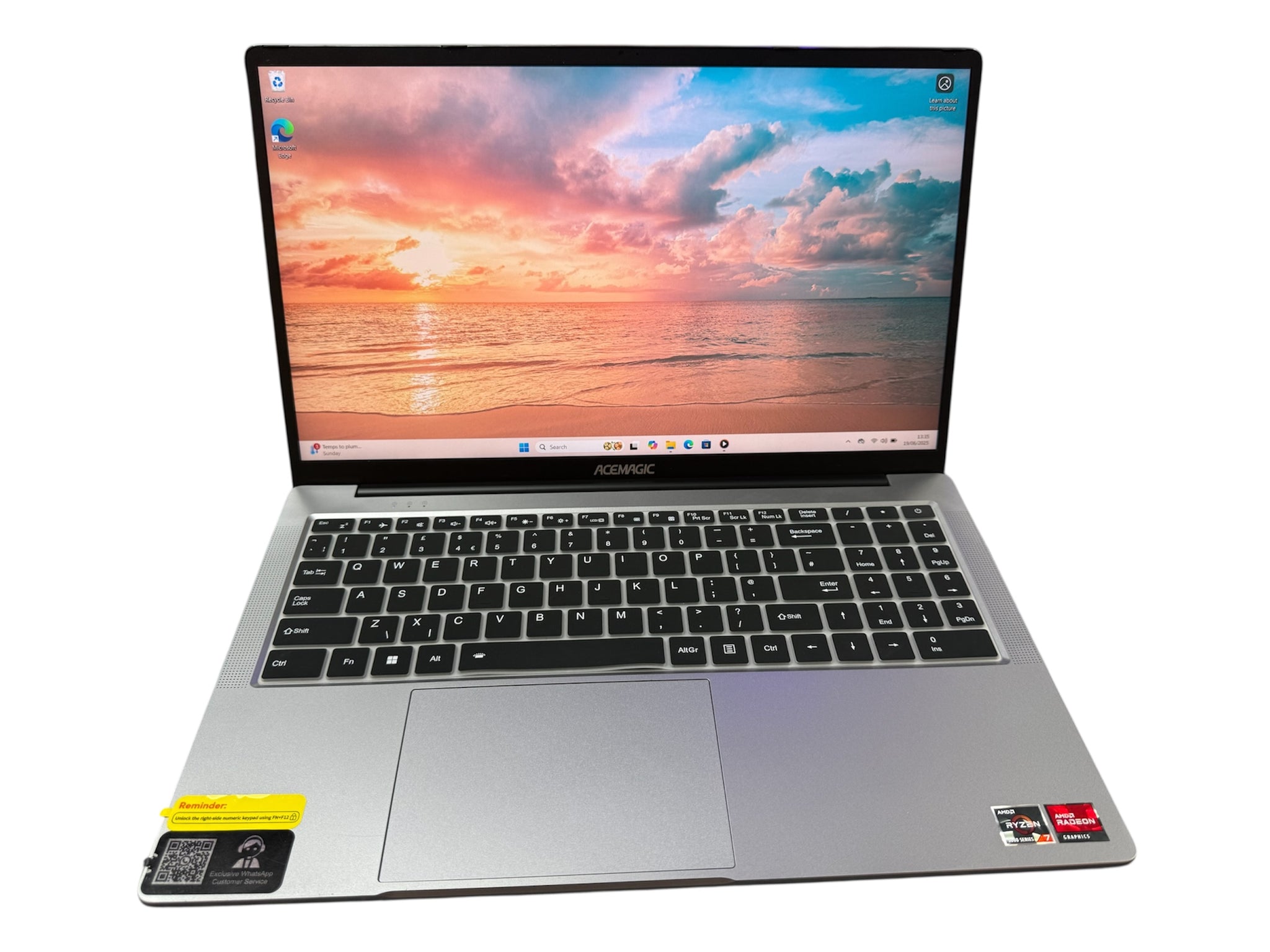 Acemagic AX16Pro Gaming Laptop AMD Ryzen 7, 500GB SSD, 16GB RAM, Win 11