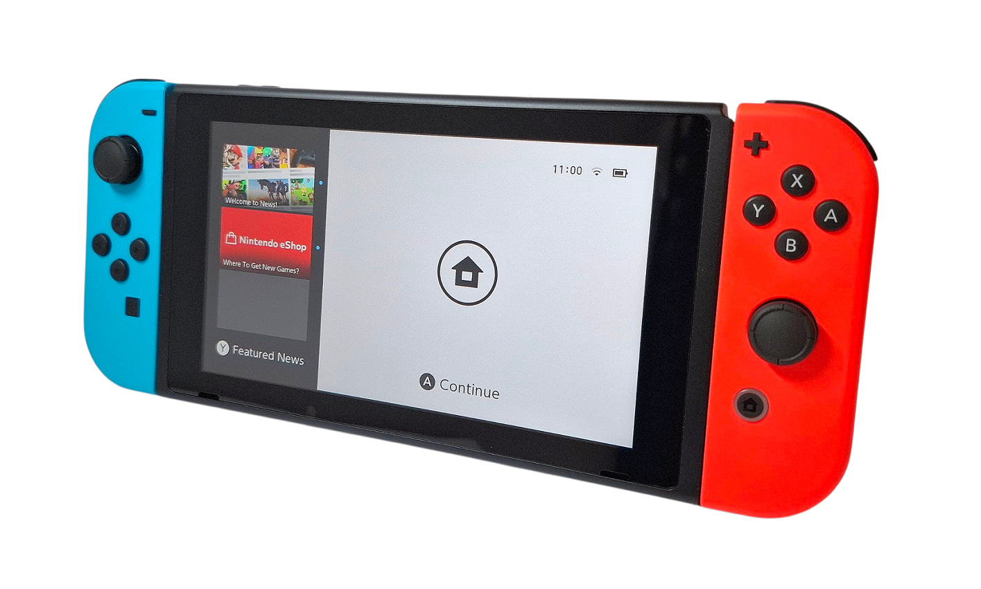 Nintendo Switch Console - Neon with improved battery