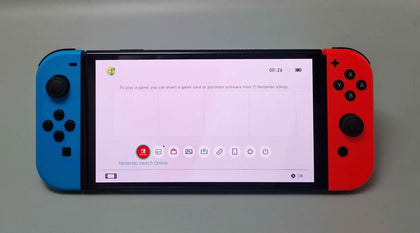 Switch Console, 64GB OLED + White Joy-Con, Unboxed