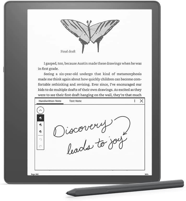 Amazon Kindle Scribe (2022) 32GB with Premium Pen.