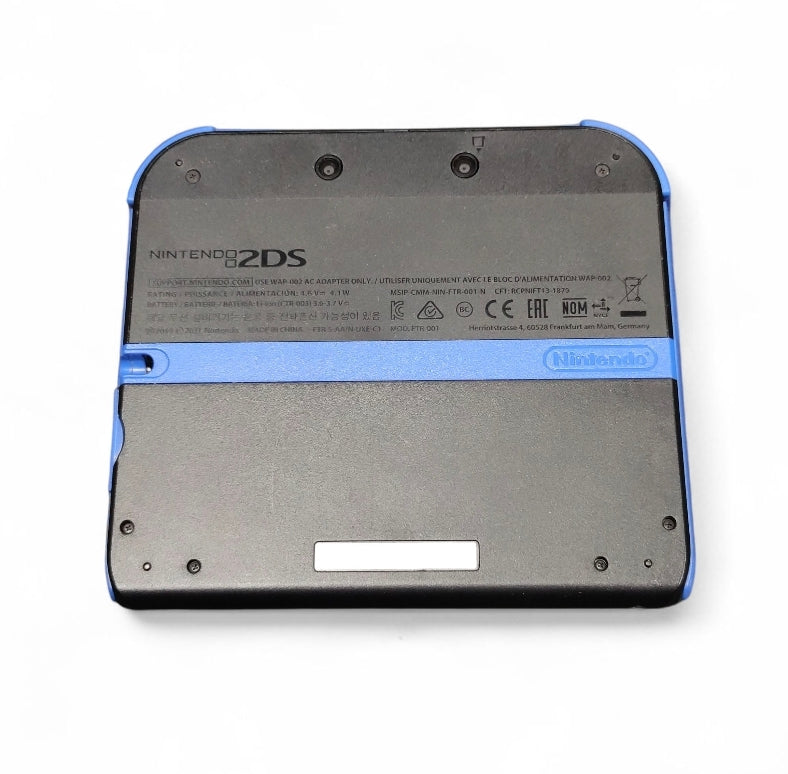 Nintendo 2DS Black/Blue w/Pokemon Sun**Boxed**