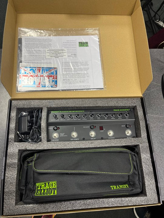TRACE ACOUSTIC TRANSIT-A ACOSUTIC PRE AMP AND EFFECTS