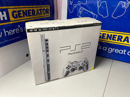 Playstation 2 Console, Silver (With 1 Pad), Boxed