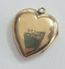 9ct gold heart locket