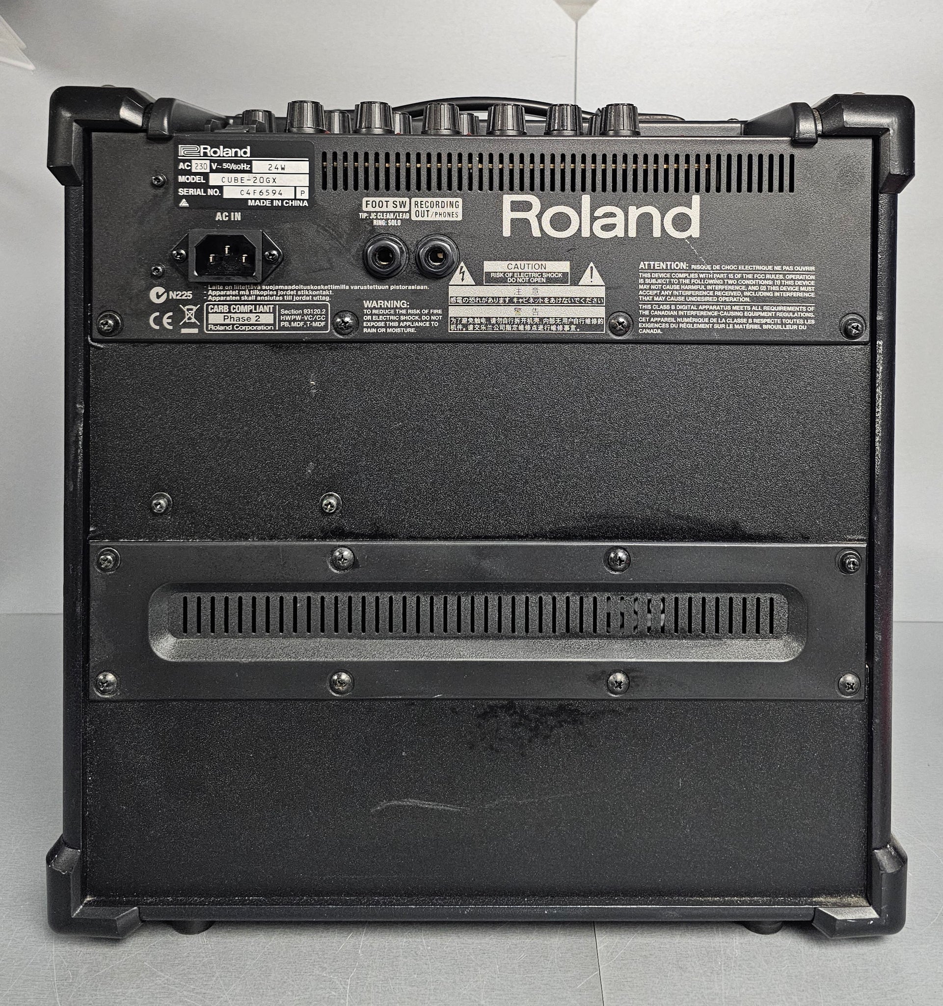 Roland Cube-20GX Guitar Amp **Collection Only**