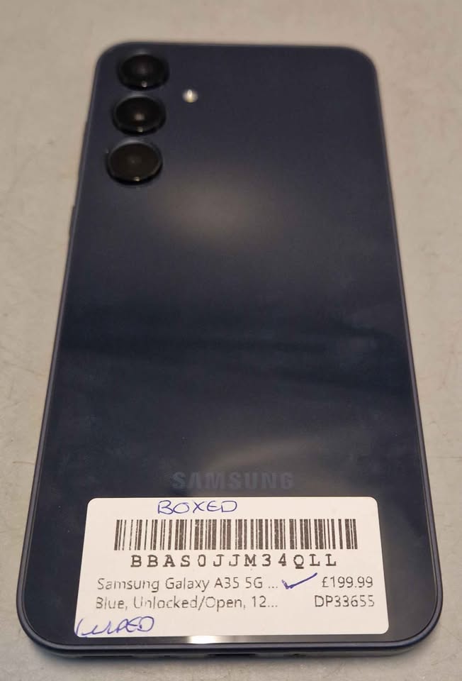 Samsung Galaxy A35 5G Dual Sim (6GB+128GB) Awesome Navy, Unlocked