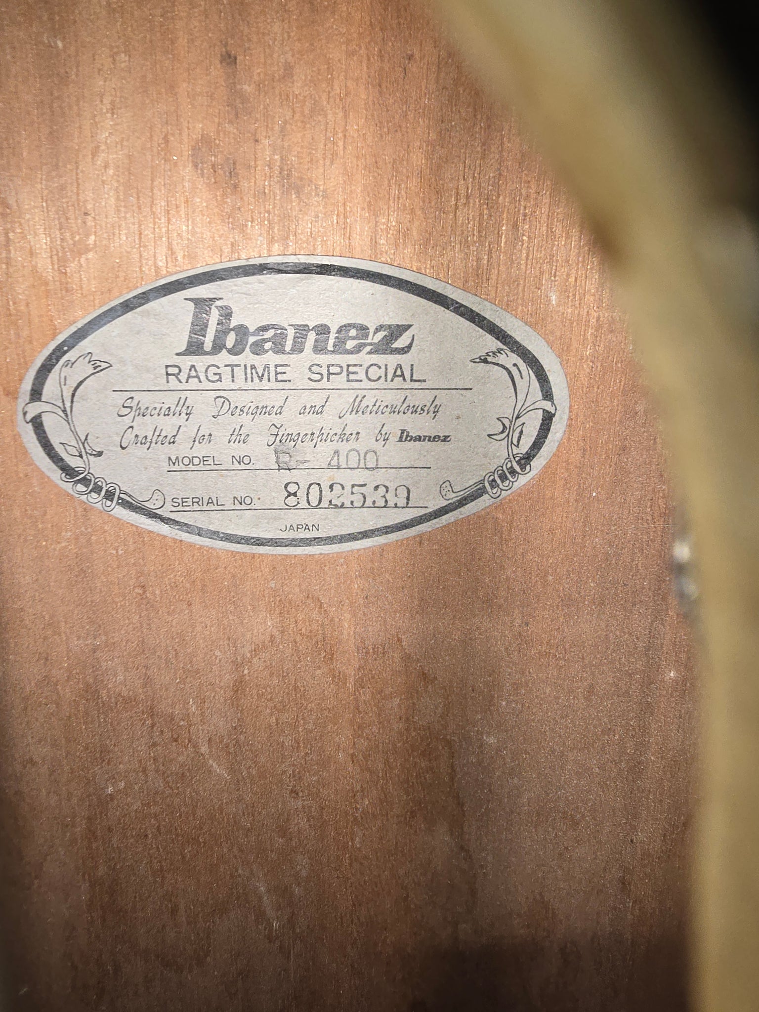 Ibanez R400 1981 Ragtime Special