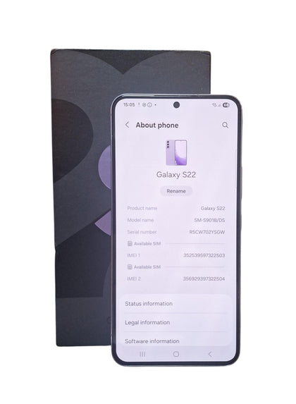 Samsung S22 - 128GB - Unlocked