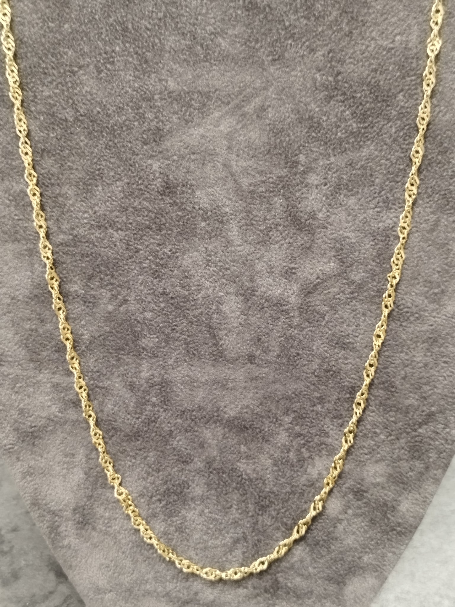 14ct Yellow Gold Singapore Chain