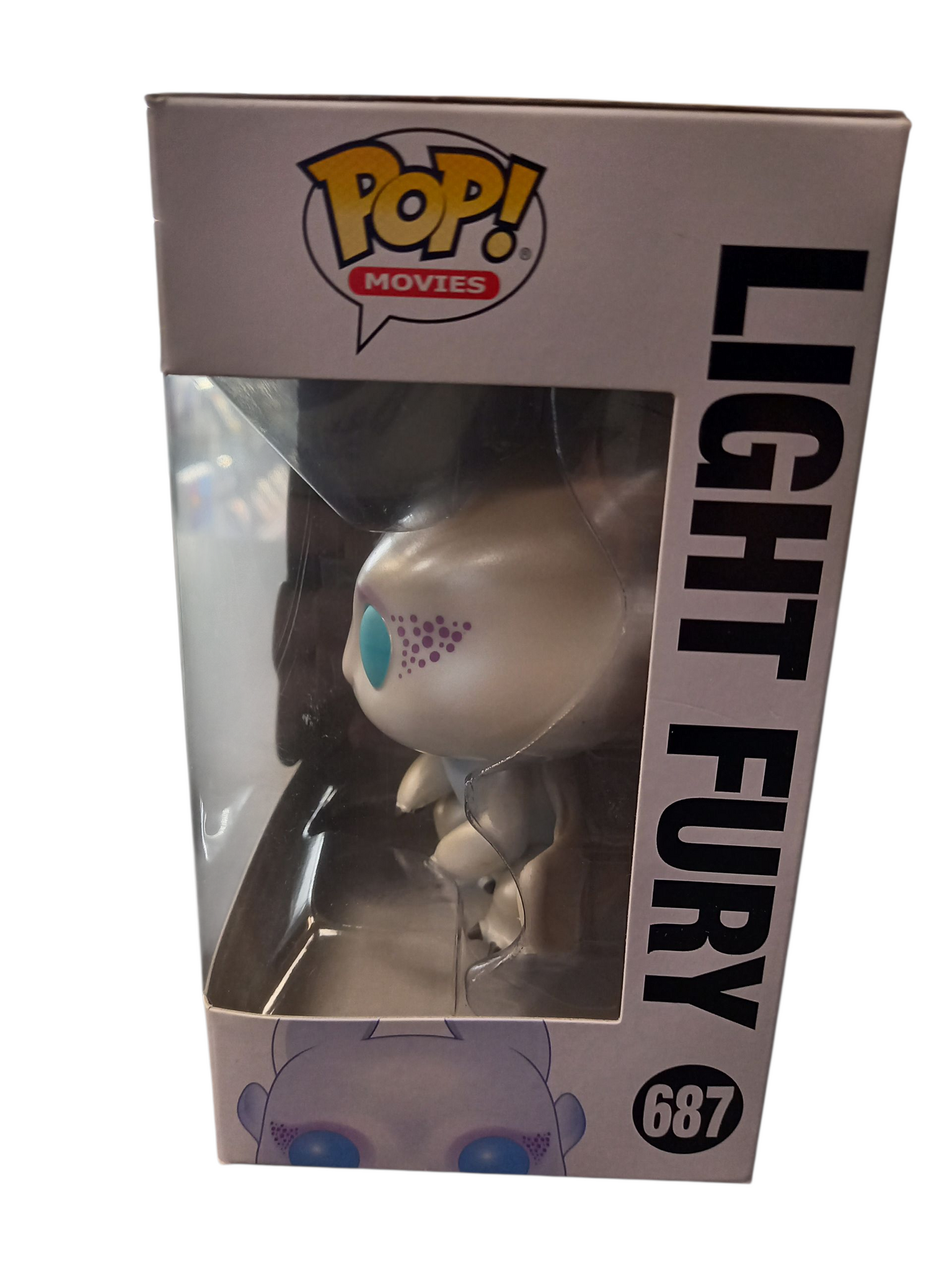 Funko Pop Movies Figure : How To Train Your Dragon 687 Light Fury