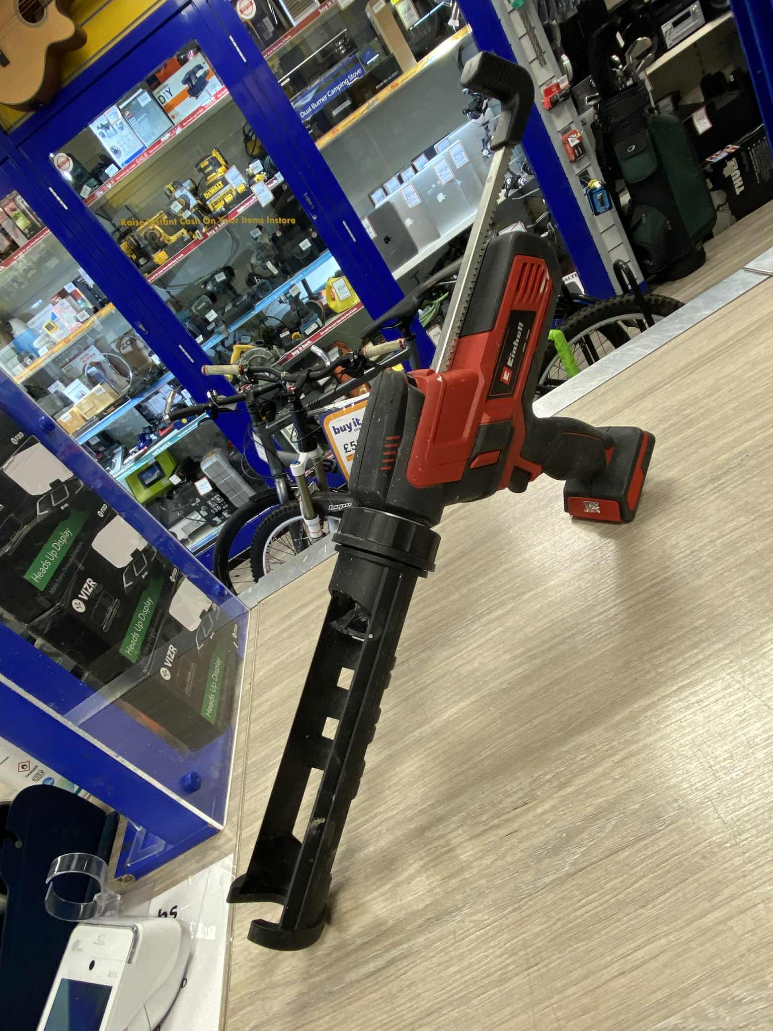 Einhell 18v caulking gun