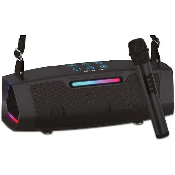 Pf264 - Panther Force Bluetooth Speaker With Handle & Microphone