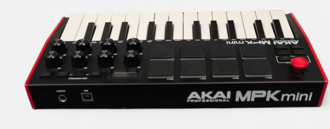 Akai MPK Mini Portable 25-key USB MIDI Controller | Cash Generator