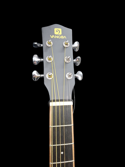 *NEW* Vangoa acoustic Guitar Beginner Set Adult Full Size Cutaway Folk Guitar Starter Kit 41 inches with Gig Bag, Picks, Strings, Capo, Tuner, Strap,