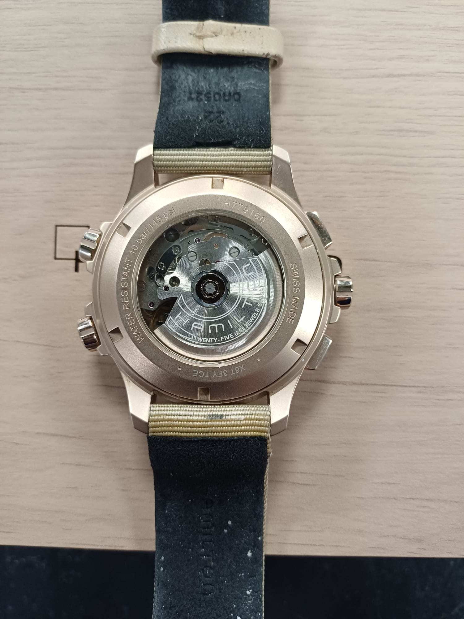 Khaki Aviation X-Wind Auto Chrono
