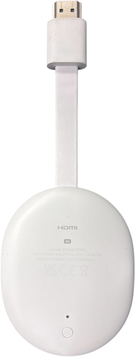 Chromecast with Google TV 4K (Model No. GZRNL)*Store Collection Chromecast with Google TV 4K (Model No. GZRNL)*Store Collection