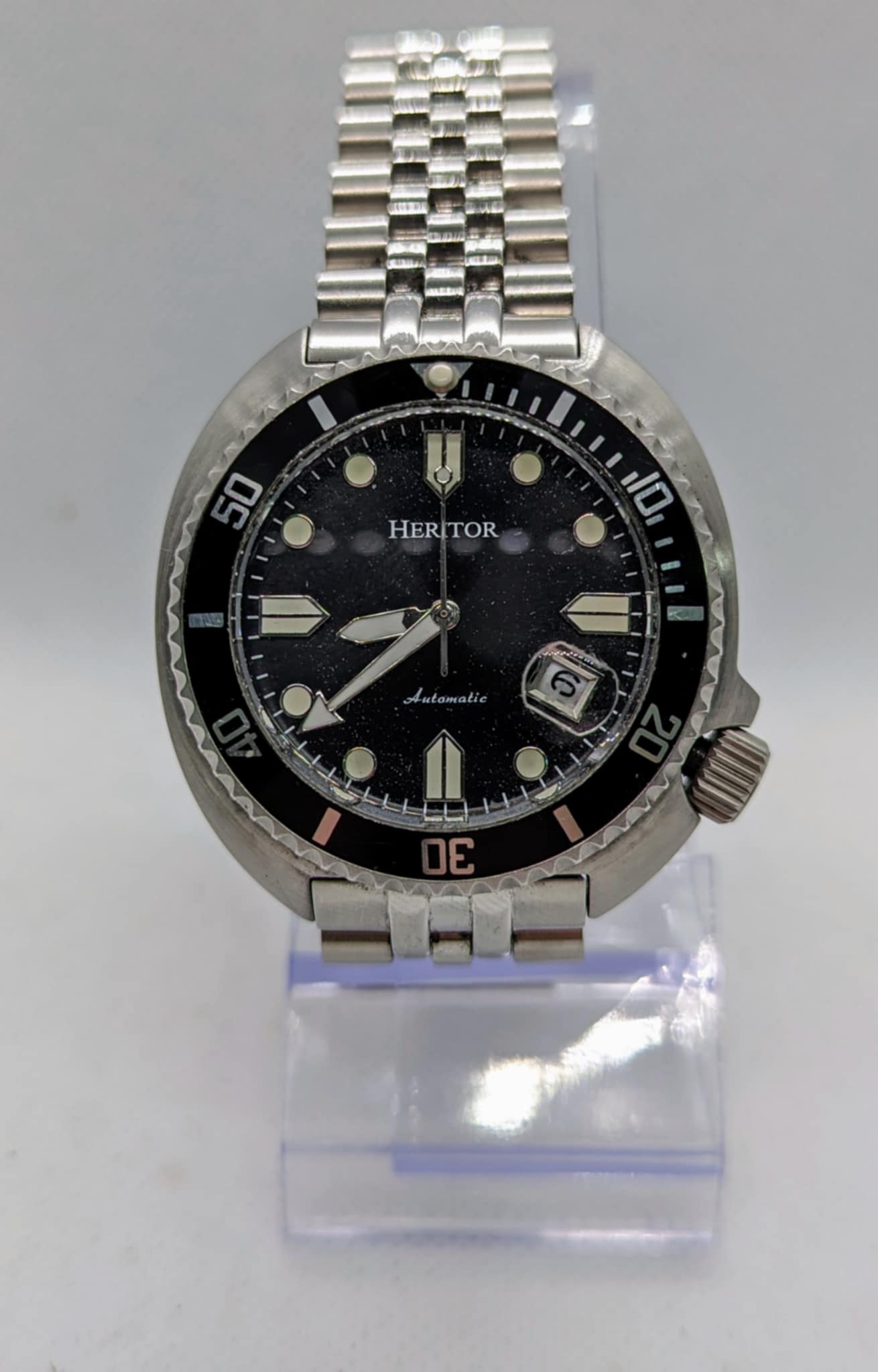 Heritor Automatic Watch Stainless Steel