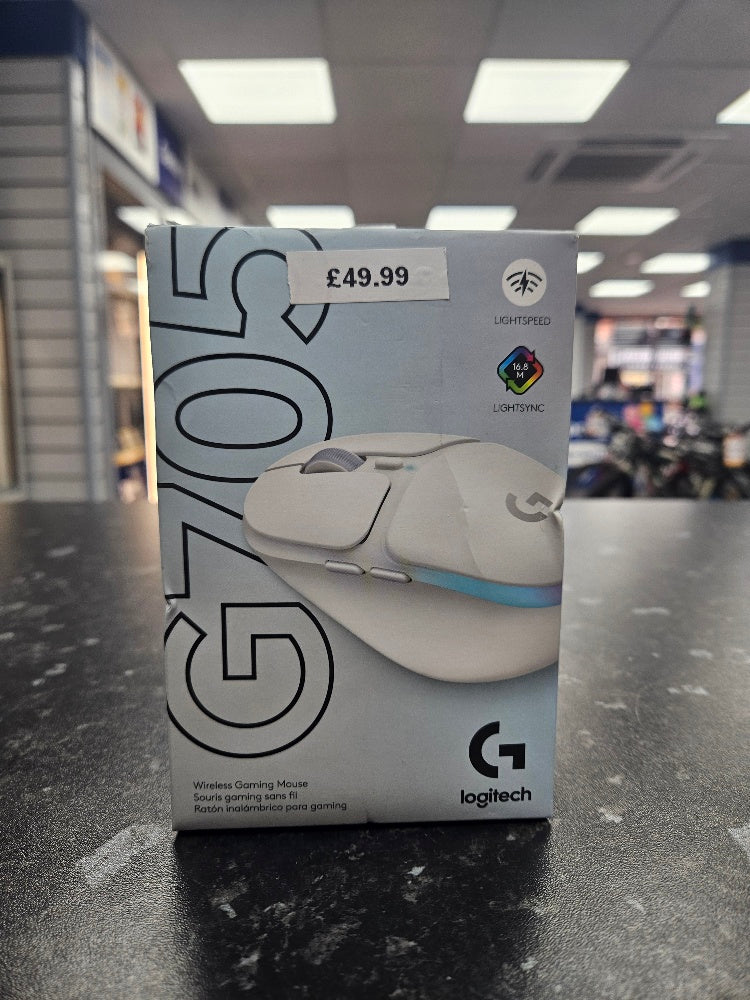 Logitech G705 Wireless Gaming Mouse - White