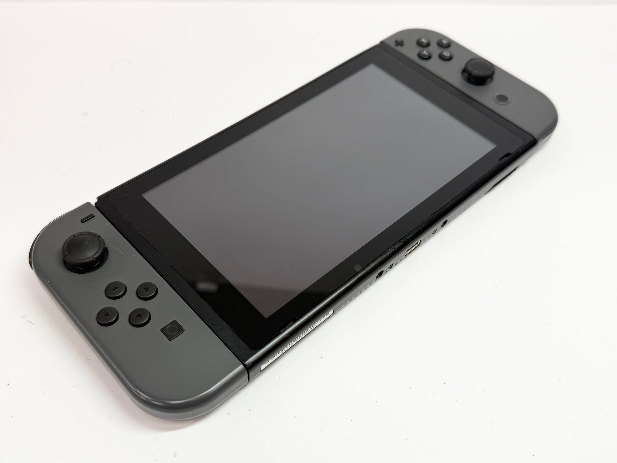 Nintendo switch grey with game
