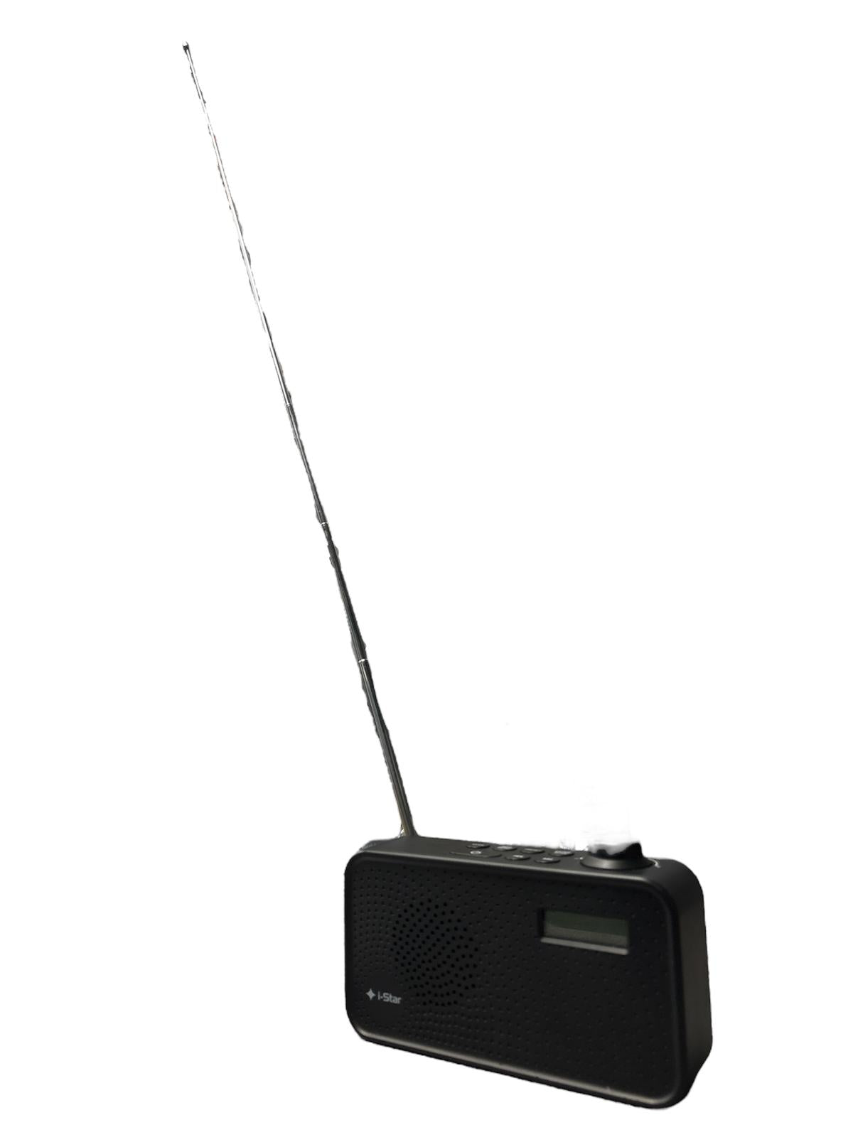 DAB & DAB+ Digital and FM Radio by i-Star| Portable and Rechargeable Wireless Personal Radio with Stereo Speaker