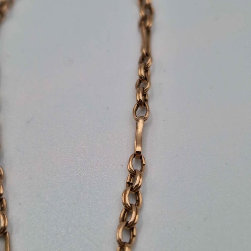 9ct Yellow Gold 3 In 1 Belcher Bracelet - 8" Long - 3.25 Grams