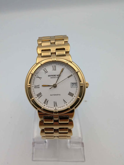 Raymond Weil 2817 Automatic Gold Plated Mens Dress Watch - With Date - Unboxed