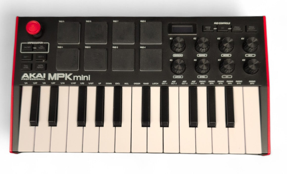 Akai MPK Mini Portable 25-key USB MIDI Controller | Cash Generator