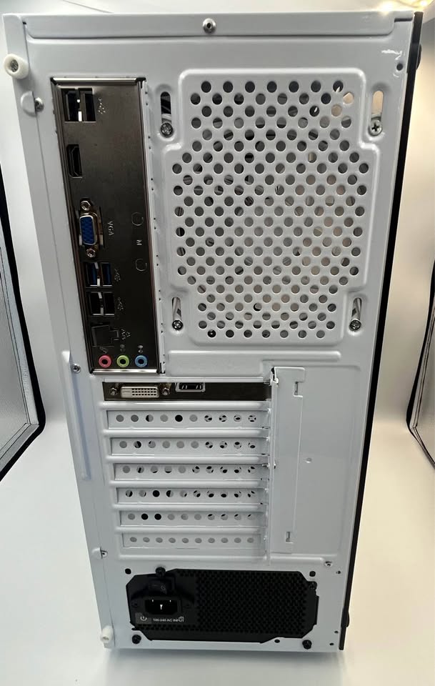 ASC Intel Core i7 Gaming Tower/GT1030 Graphics Card 8GB Ram/128GB SSD + 500GB HDD/ 500W 80+PSU, W11