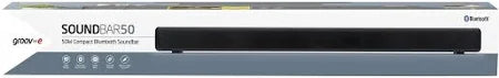 GROOV-E GV-SB02-BK 50W Compact Bluetooth Soundbar