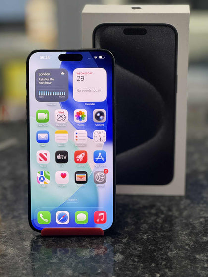 iPhone 15 Pro Max - Boxed, Unlocked, 256GB (Grade B)