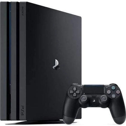 Sony Playstation 4 PS4 Pro 1TB Console & 3rd party Controller - Black.
