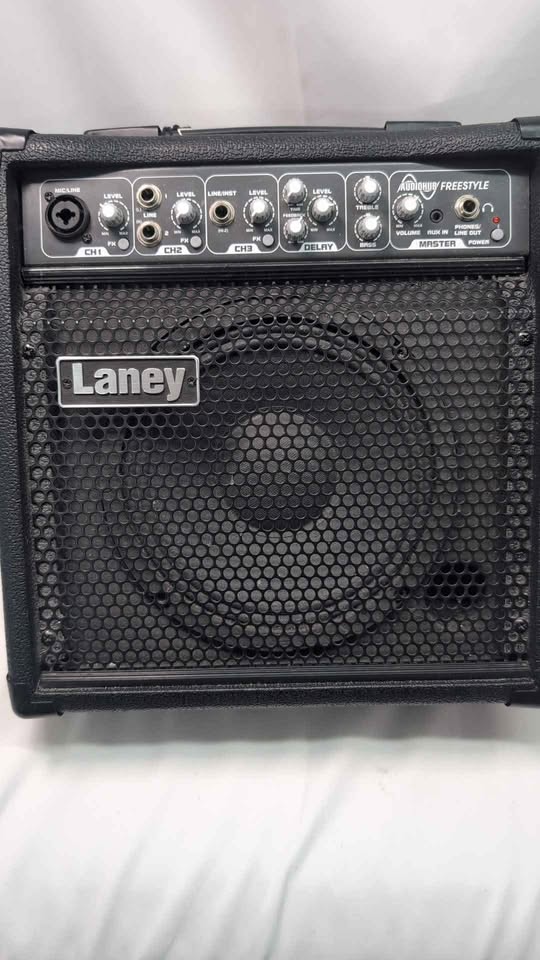 Laney Audiohub Freestyle Multi-Instrument Combo Amplifier Amp - Black