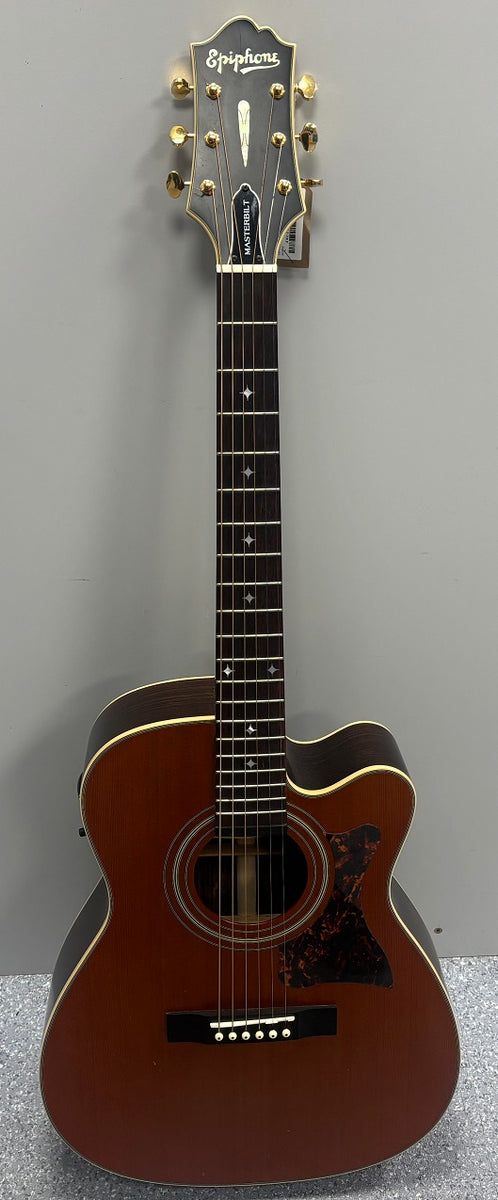 Epiphone EF-500RA Masterbilt 上位機種　豪華インレイ Epiphone Masterbilt EF-500 RCCE - Shaded Brown Finish Guitar