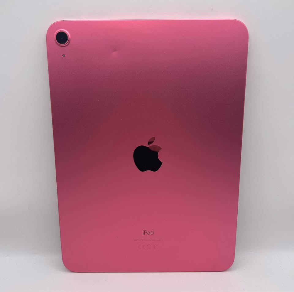 Apple iPad 10th Gen (A2696) 10.9” 64GB, Pink, WiFi, Unboxed **MINOR SCREEN SCRATCHES & DINTED BACK**