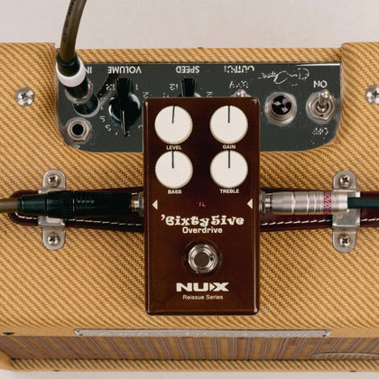 NUX 6ixty 5ive Overdrive Guitar Effects Pedal