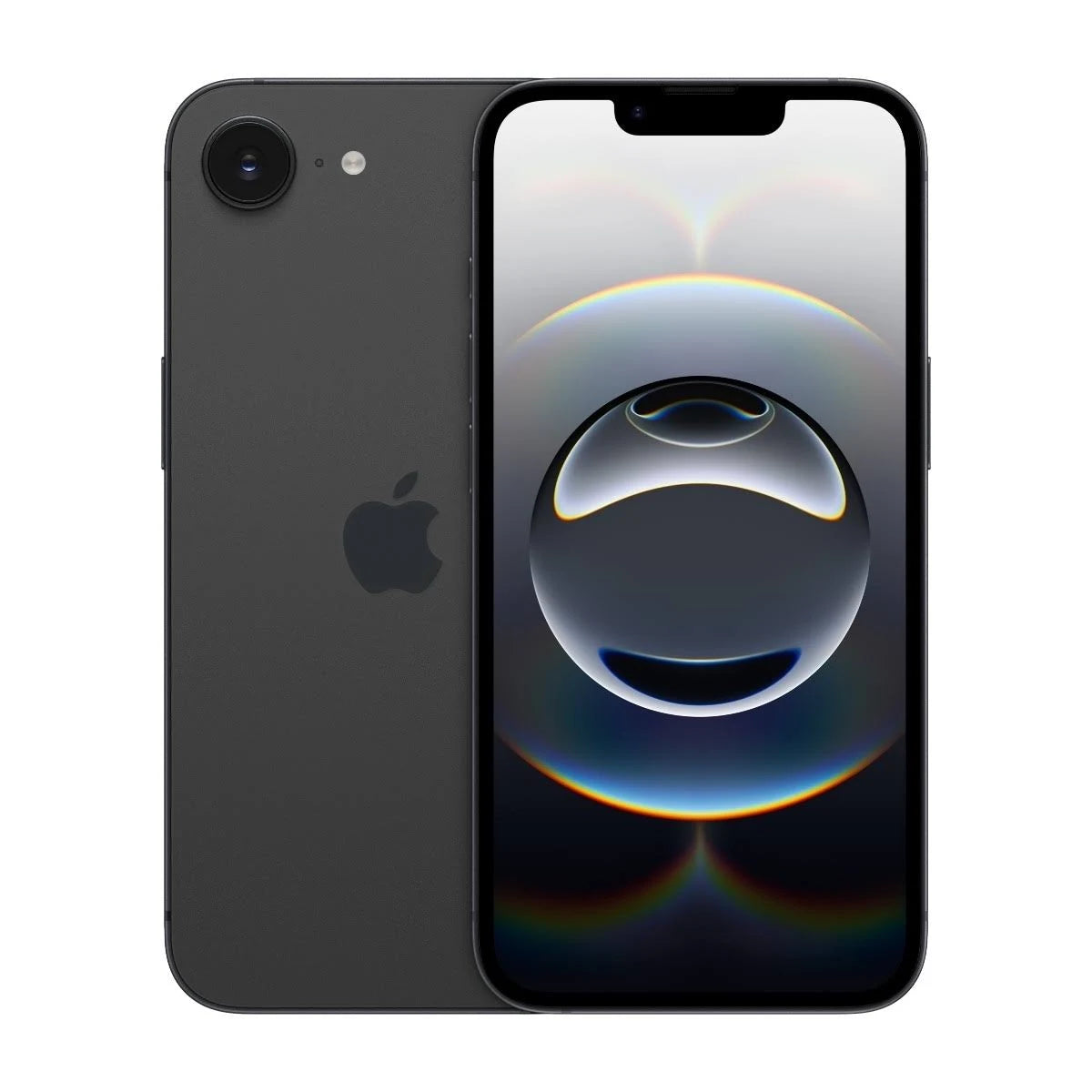 Apple iPhone 16e 128GB Black 100% Battery - Cycle Count 2