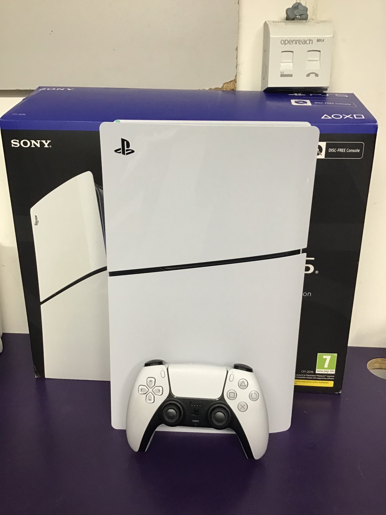 PlayStation 5 Digital Edition, Boxed.