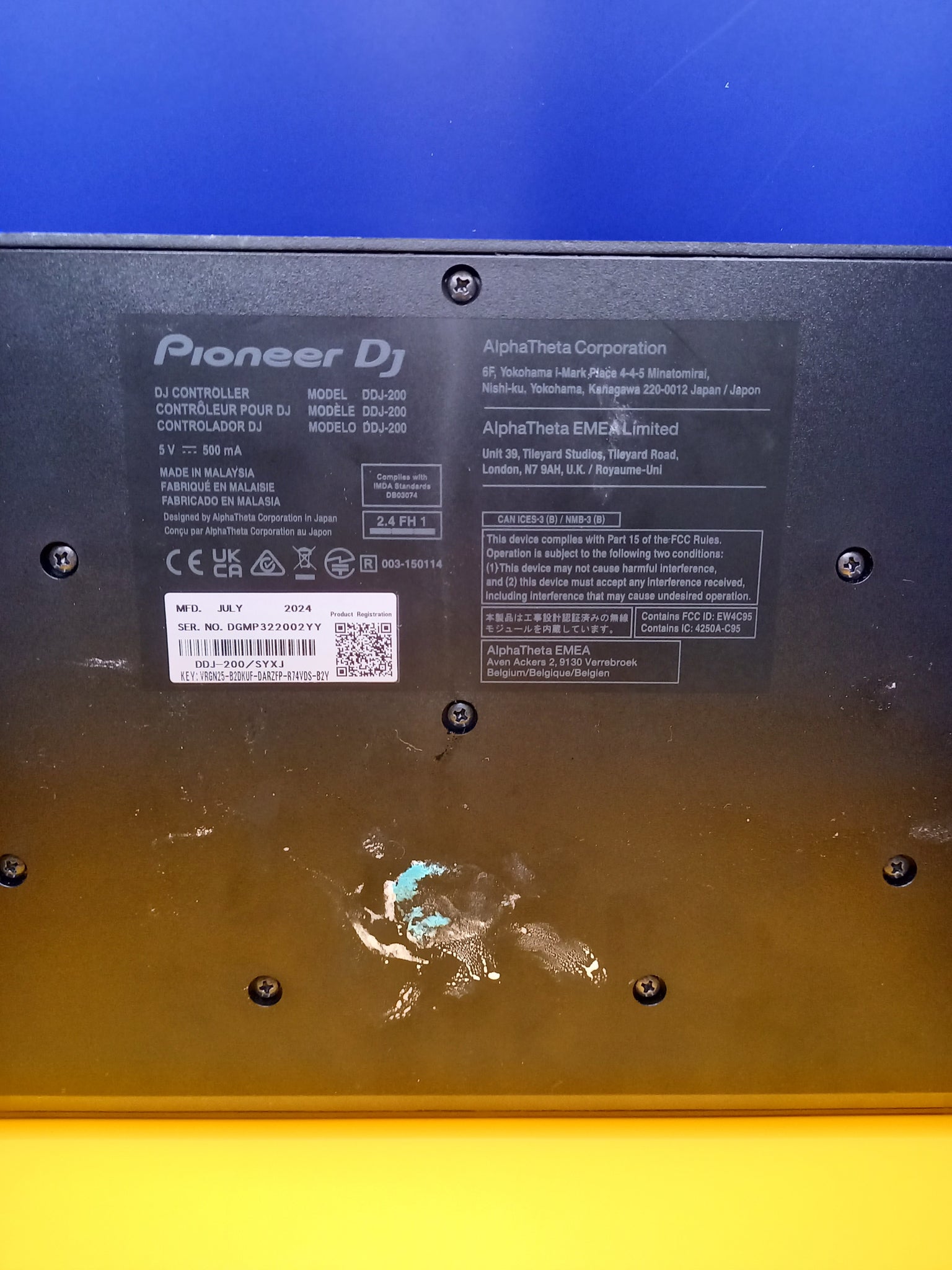 Pioneer DJ DDJ-200 DJ Controller