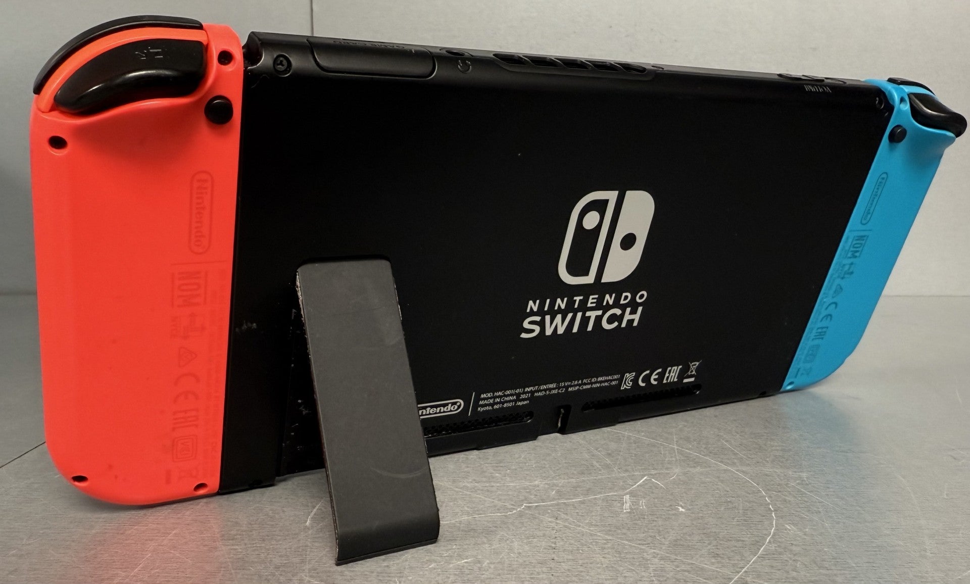 Nintendo Switch MOD.HAC-001(-01) Version 2 Console Bundle ( + Mario+Rabbids ) ** Boxed **