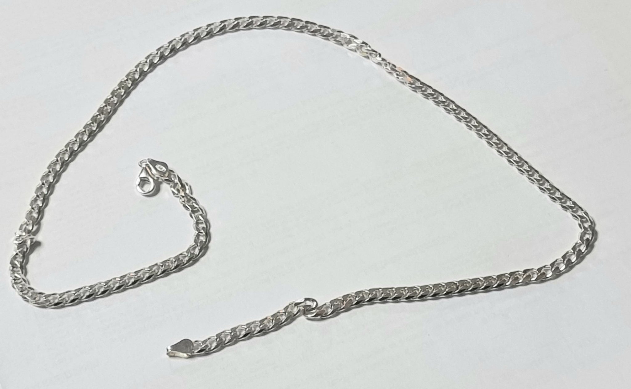 Silver Chain 18"